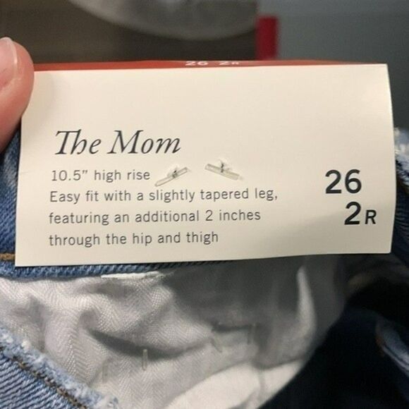 Abercrombie Curve Love The Mom High Rise NWT - Picture 9 of 10